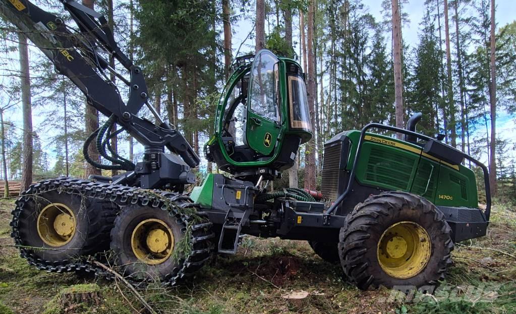 John Deere 1470 G Abatteuse