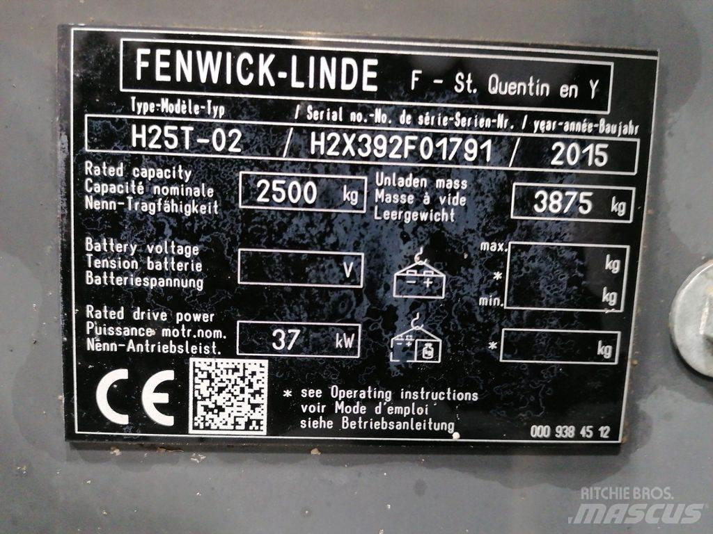 Linde H25T-02 Chariots GPL