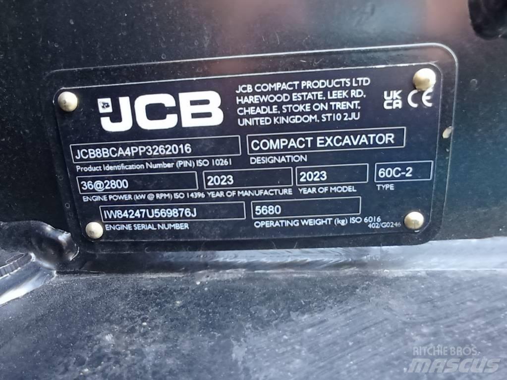 JCB 60 C-2 Mini pelle < 7t