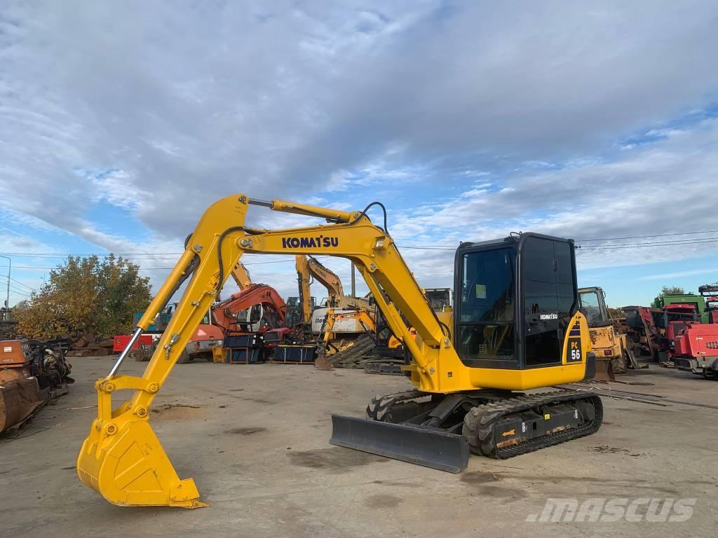 Komatsu PC 56-7 Mini pelle < 7t