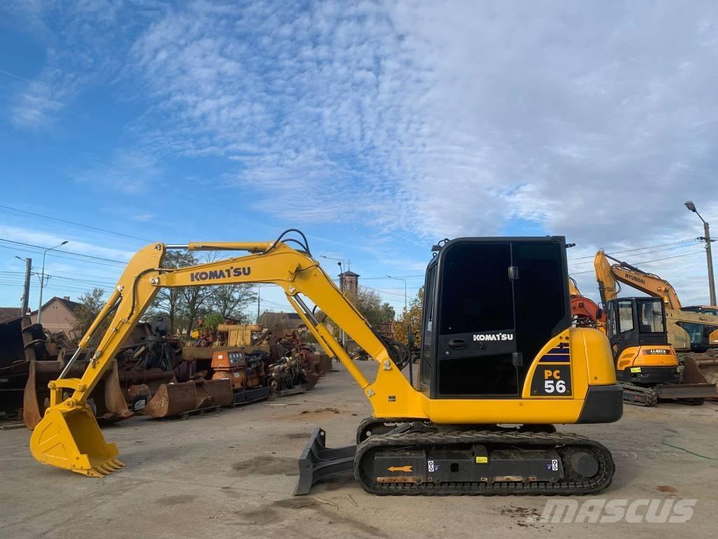 Komatsu PC 56-7 Mini pelle < 7t