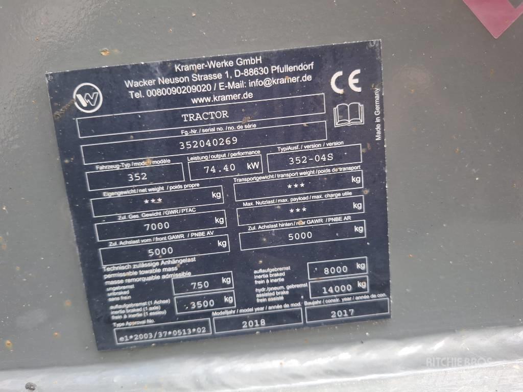 Kramer 8115 Chargeuse sur pneus