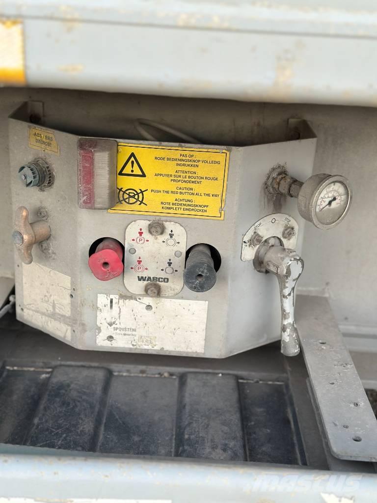 Stas SZ 336 V Benne semi remorque