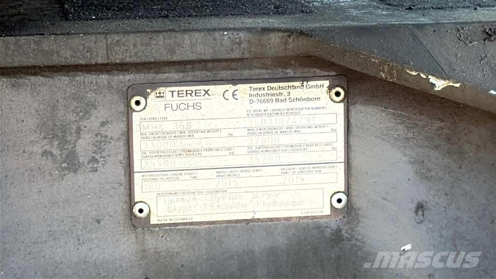 Terex Fuchs MHL 350E Manutention - Autres