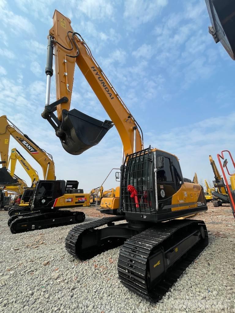 Hyundai 220 Pelle sur chenilles