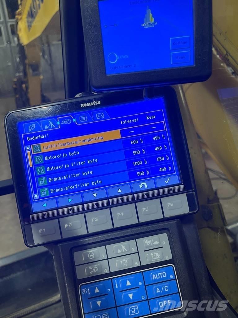Komatsu PW 160 Pelle sur pneus