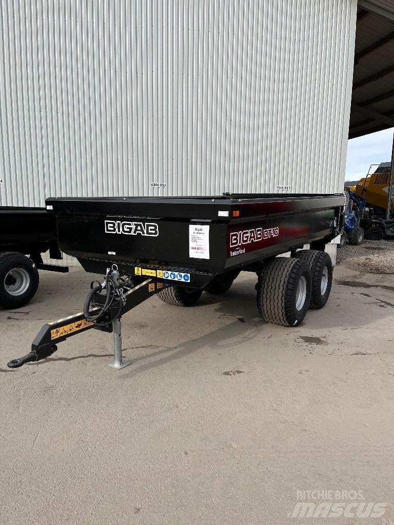 Bigab BT 10 HARDOX Remorques à benne basculante