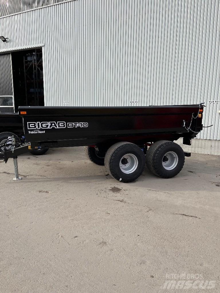 Bigab BT 10 HARDOX Remorques à benne basculante
