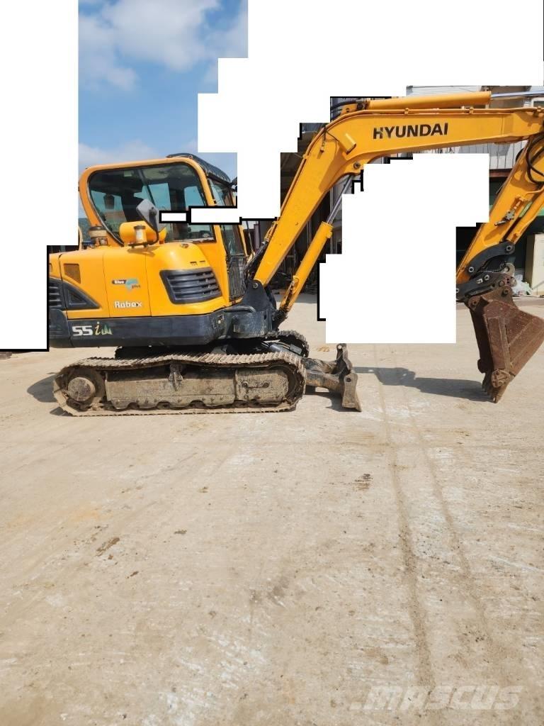 Hyundai Robex 55 Mini pelle < 7t