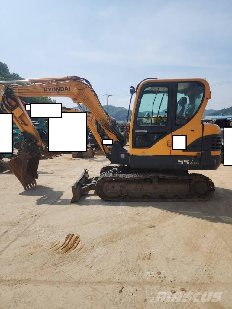Hyundai Robex 55 Mini pelle < 7t