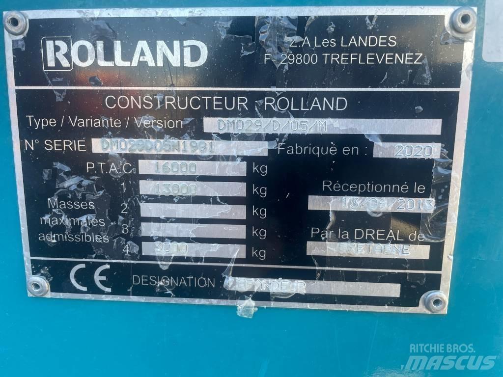 Rolland RF 6620 Epandeur de fumier