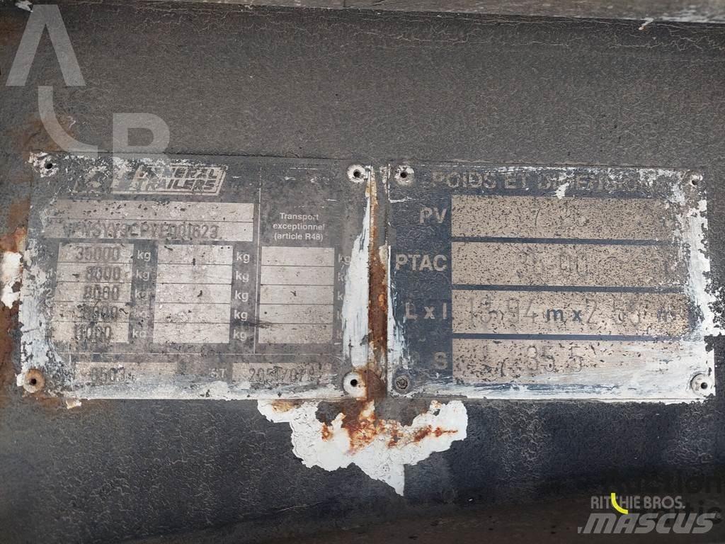 Fruehauf SYY3 Semi remorque à rideaux coulissants (PLSC)