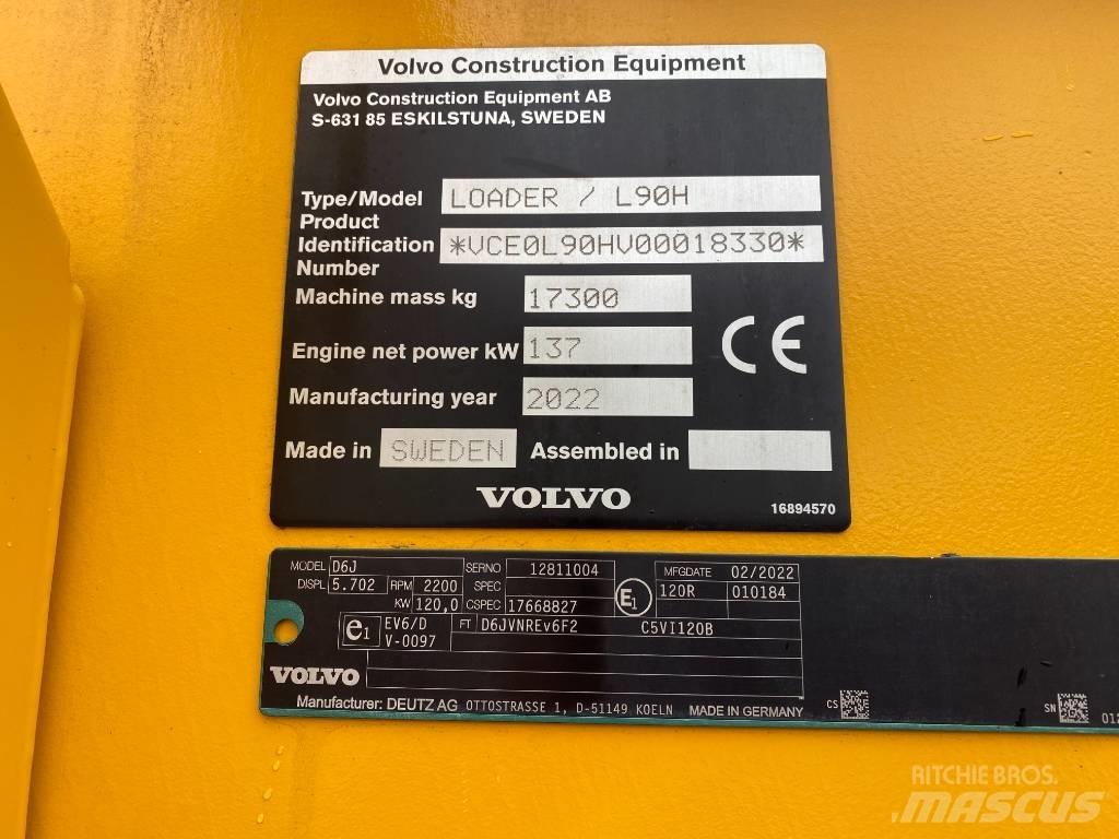 Volvo L90H  / L 90 H Chargeuse sur pneus