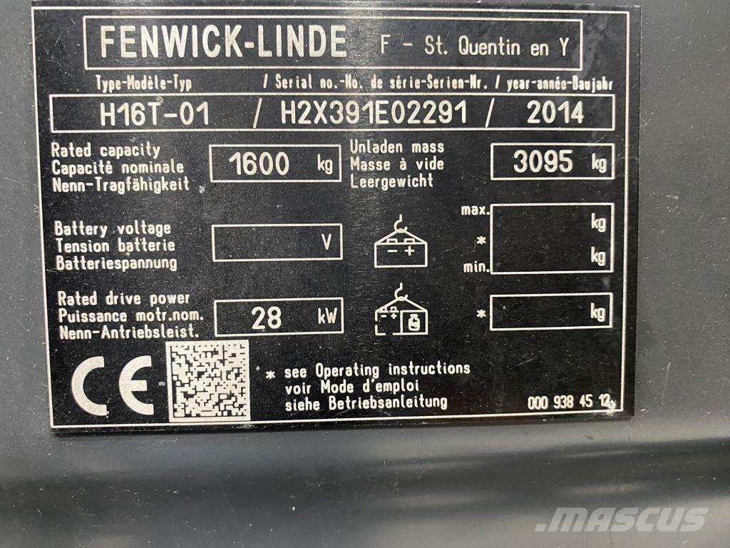 Linde H16T Autres Chariots élévateurs