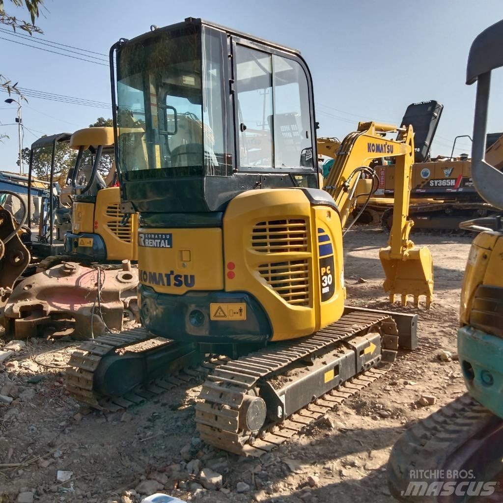 Komatsu PC 30 MR-3 Mini pelle < 7t