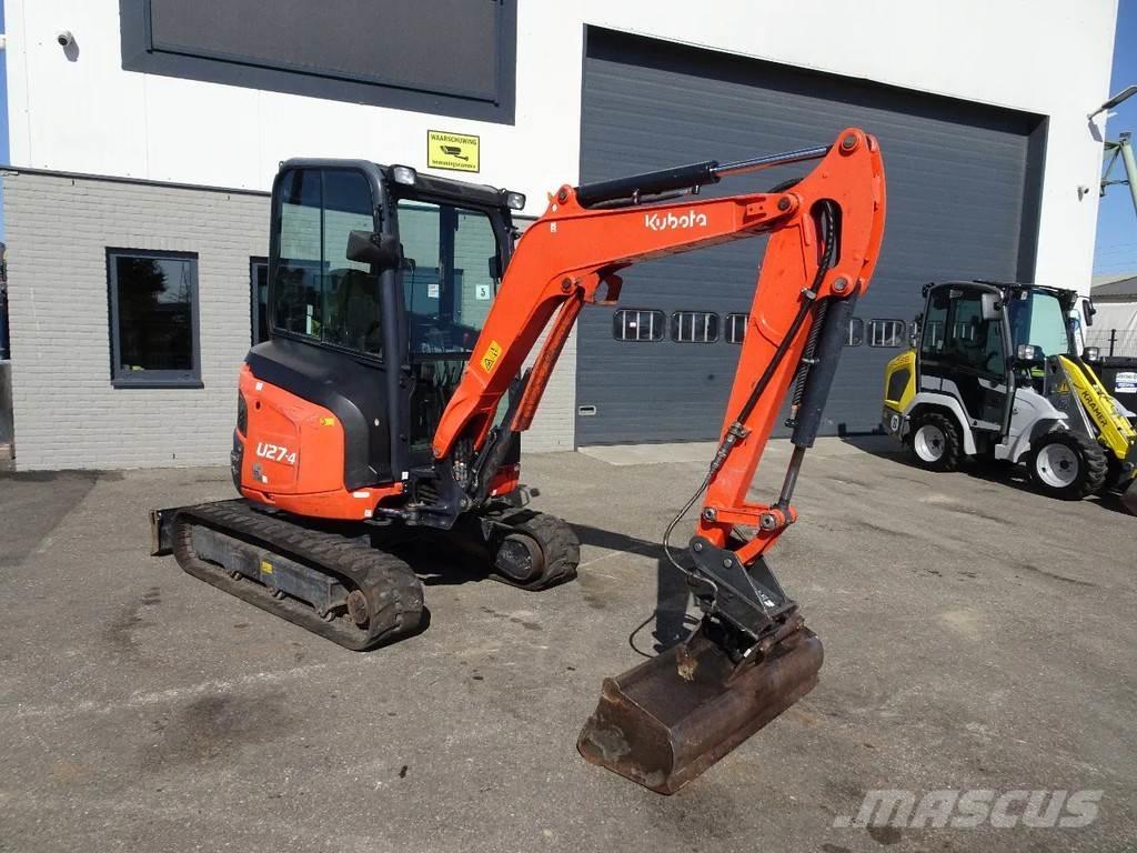 Kubota U27-4 Mini pelle < 7t