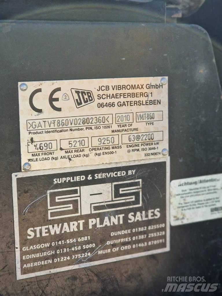 JCB Vibromax VMT 860 Rouleaux tandem