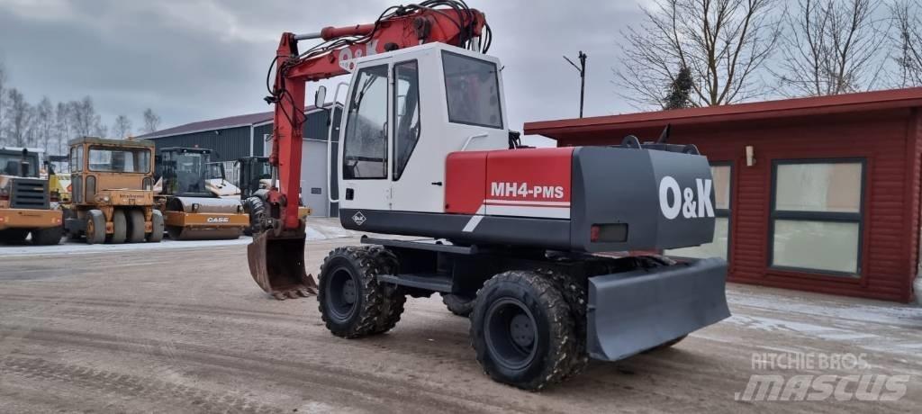 O&K MH 4 PMS Pelle sur pneus