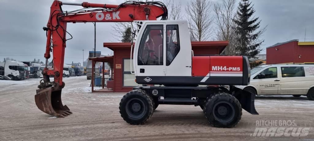 O&K MH 4 PMS Pelle sur pneus