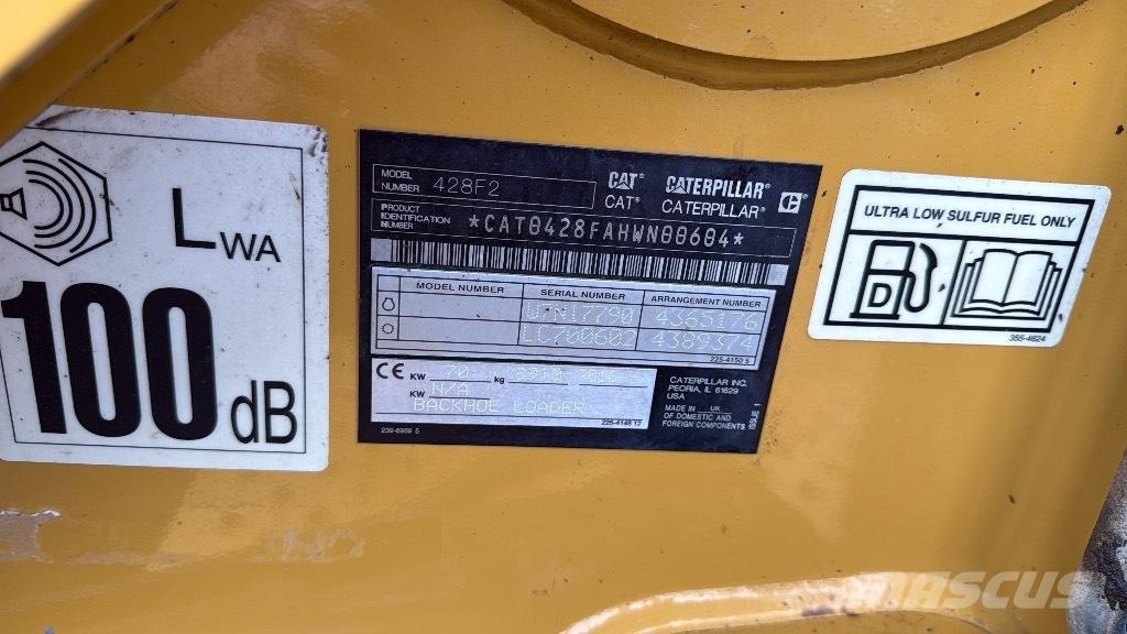 CAT 428 F Tractopelle
