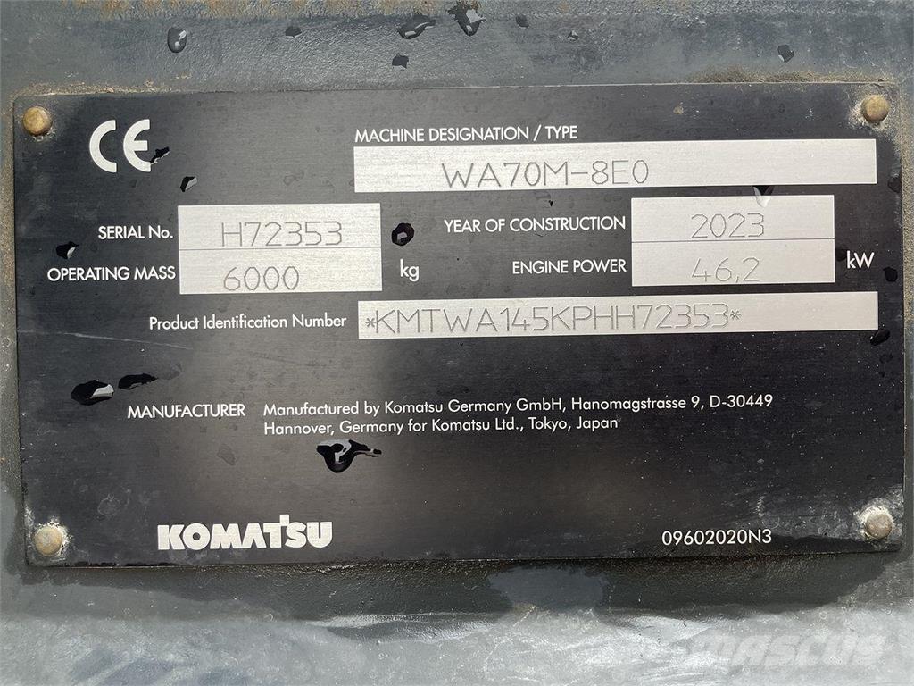 Komatsu WA70M-8EO Chargeuse multifonction