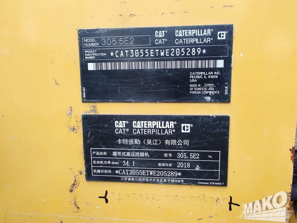 CAT 305.5 Pelle sur chenilles