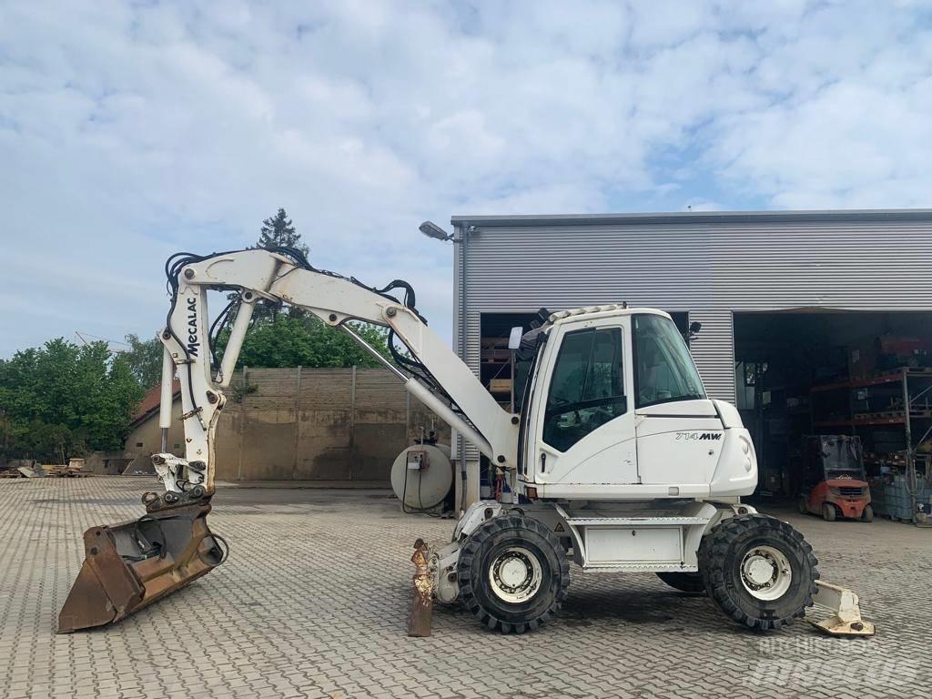 Mecalac 714 MW Pelle sur pneus