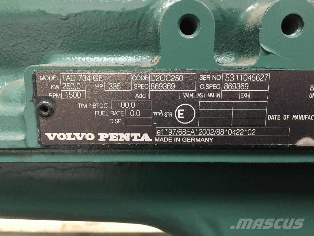 Volvo TAD734GE NEW Moteur