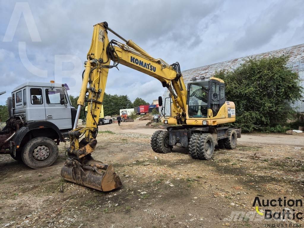 Komatsu PW160-7 Pelle sur pneus