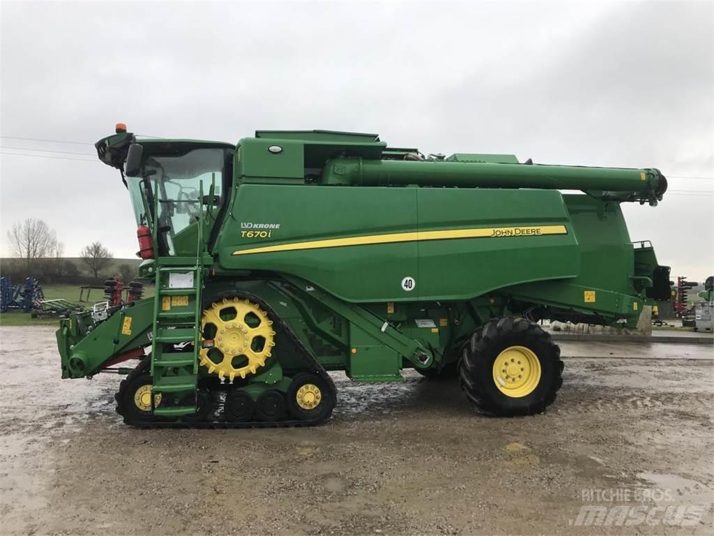 John Deere T670 Moissonneuse batteuse