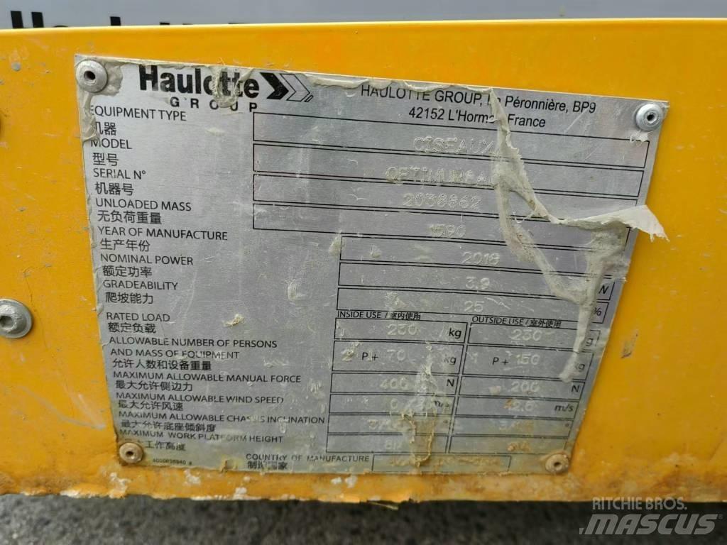 Haulotte OPTIMUM 8 Nacelle ciseaux