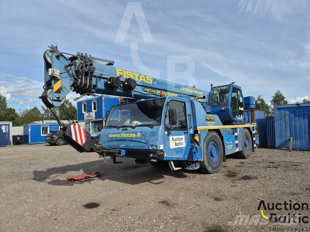 Terex AC 35 L Camion plateau ridelle avec grue