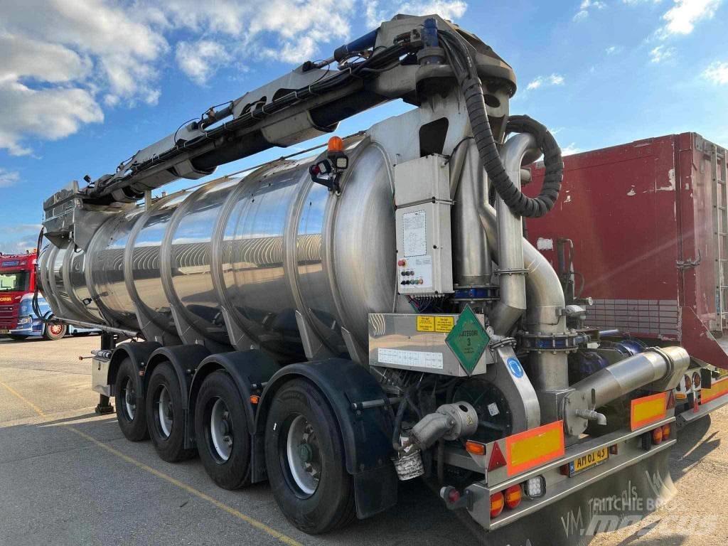 VM tarm tanktrailer Semi remorque citerne