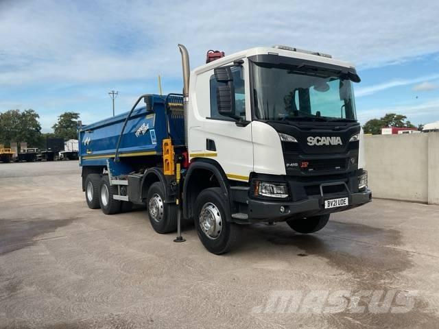 Scania P410 XT Camion benne