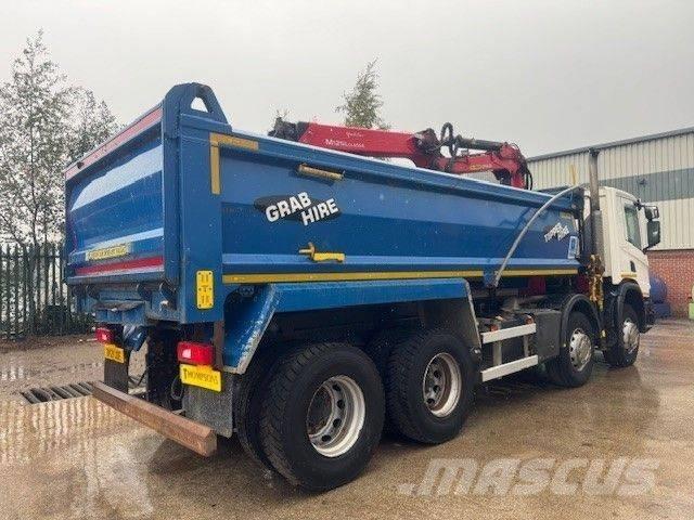 Scania P410 XT Camion benne