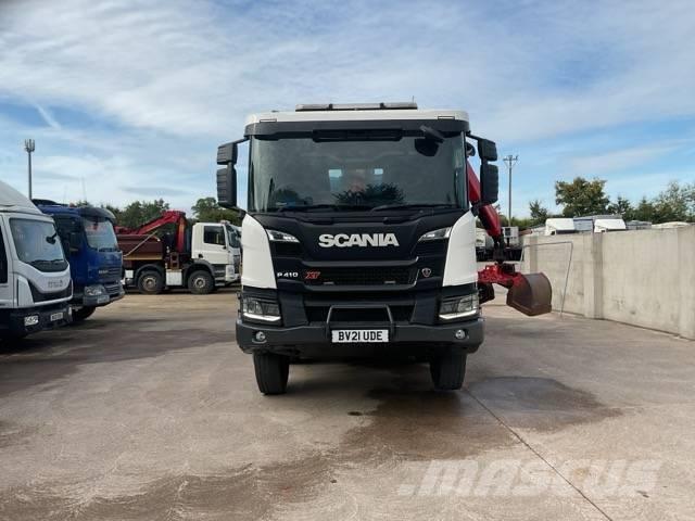Scania P410 XT Camion benne