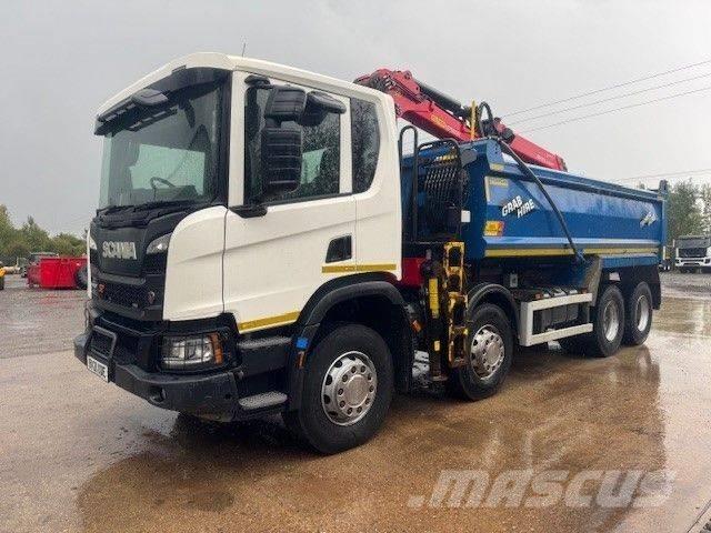 Scania P410 XT Camion benne