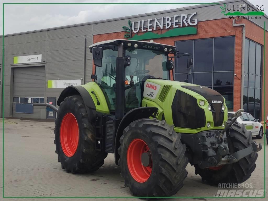 CLAAS Axion 850 Tracteur