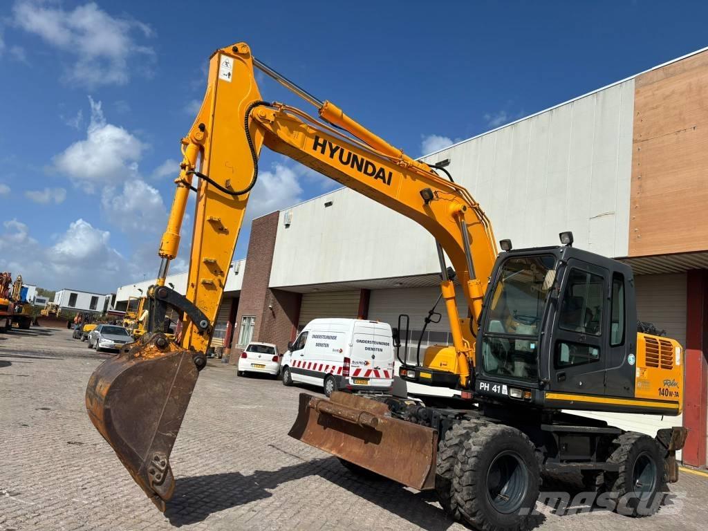 Hyundai 140W-7A Pelle sur pneus