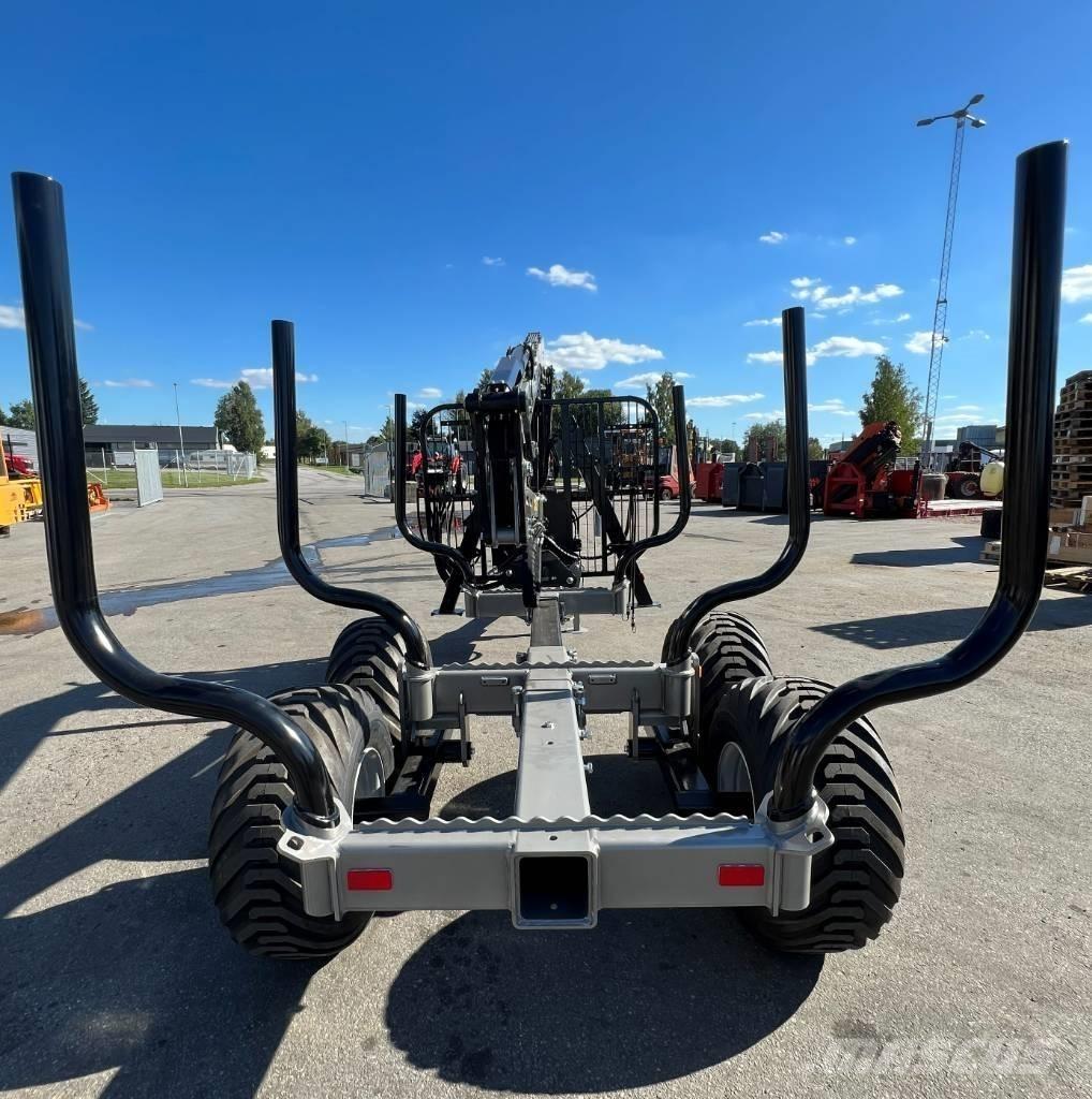 Multiforest MF950 Remorque forestière avec grue