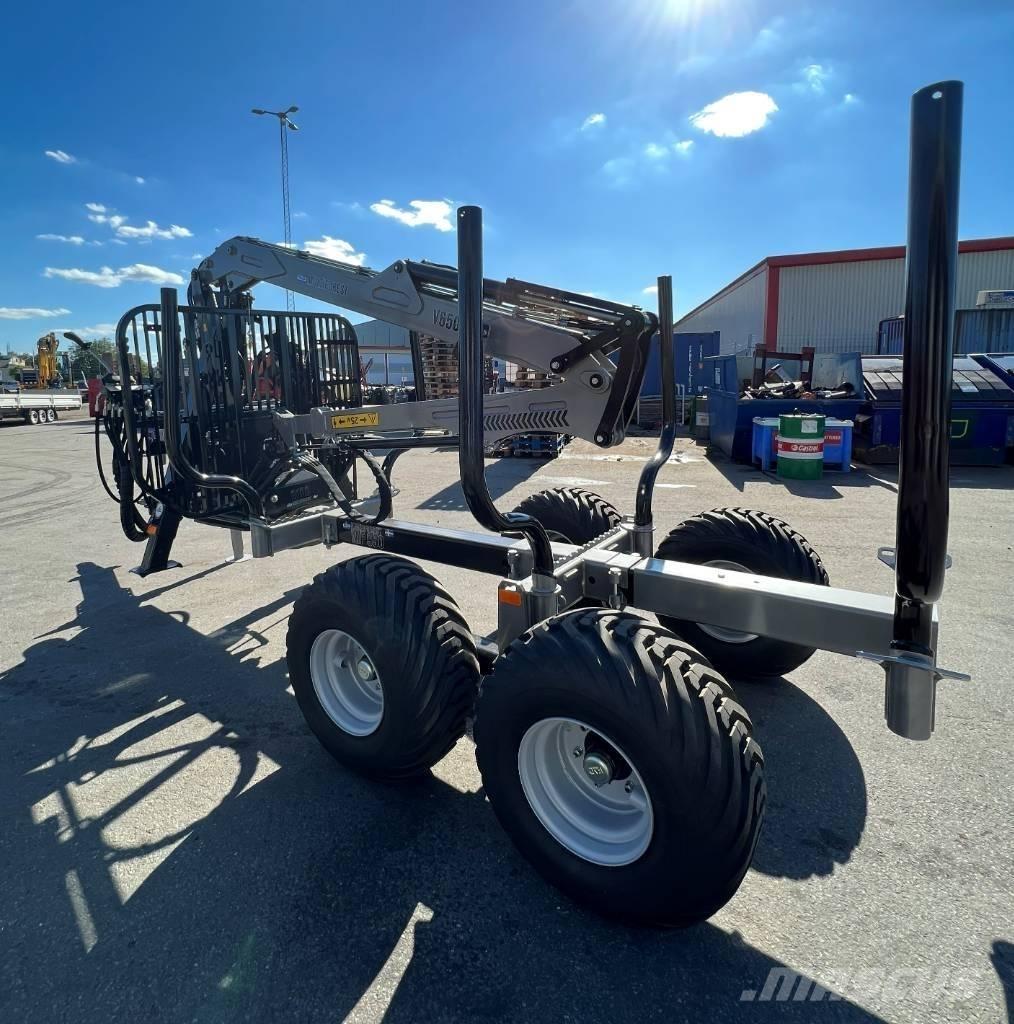 Multiforest MF950 Remorque forestière avec grue