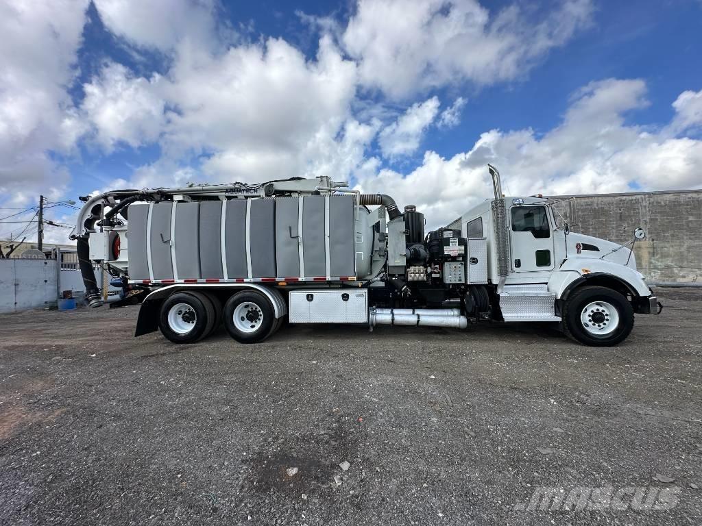Kenworth T 400 Camion aspirateur, Hydrocureur