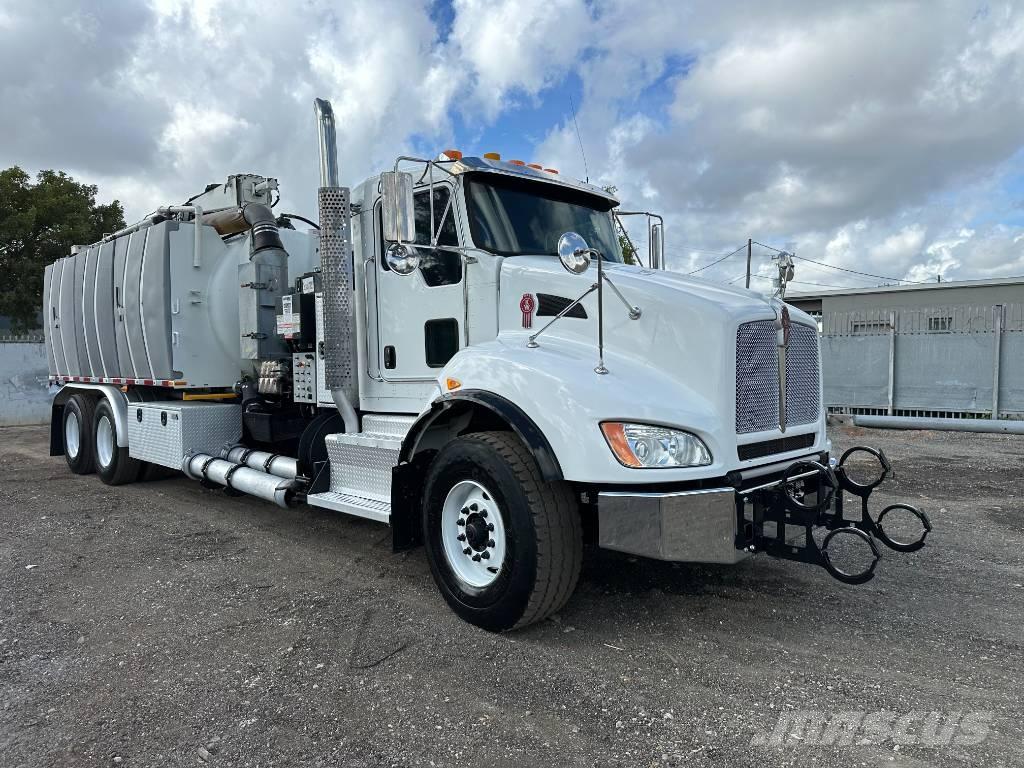 Kenworth T 400 Camion aspirateur, Hydrocureur