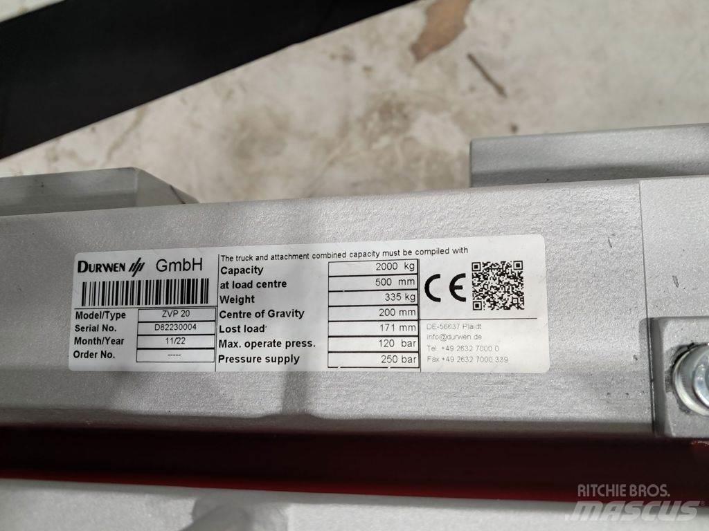 Durwen ZVP20 Fourche à pince