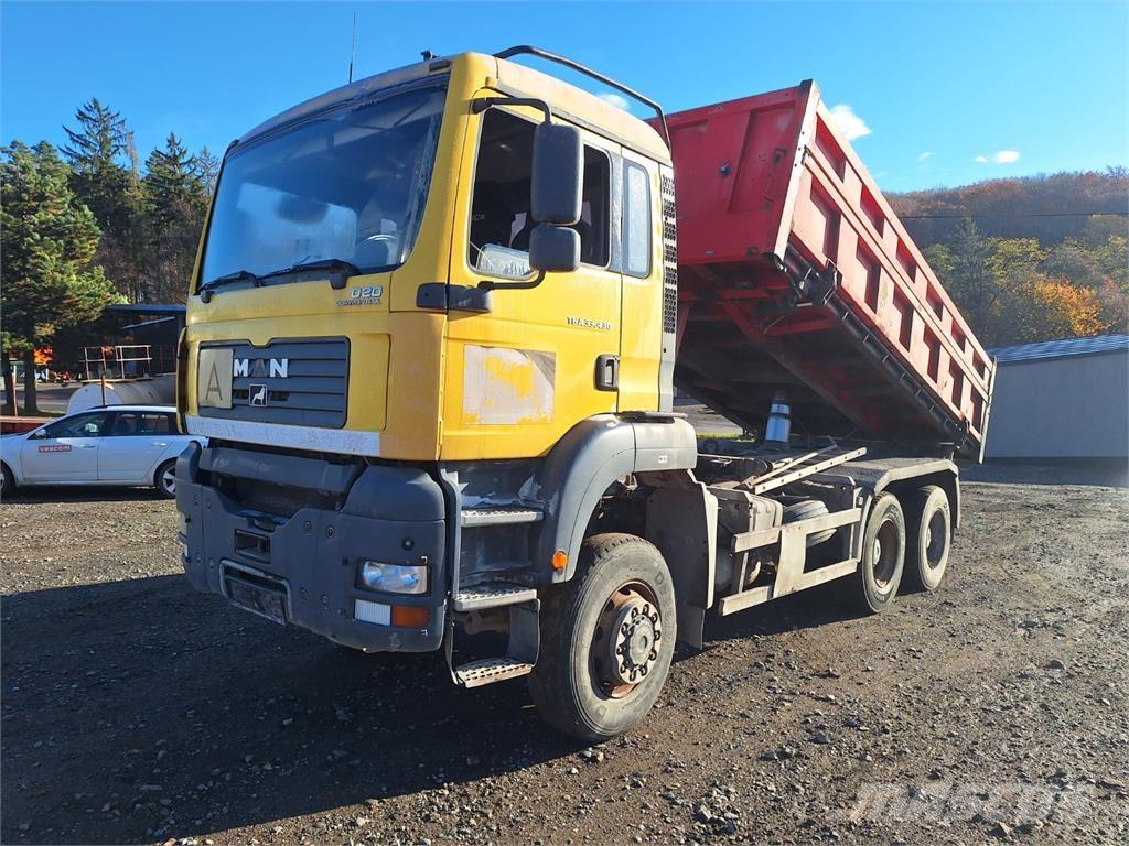 MAN TGA 33.430 6X6 Camion benne