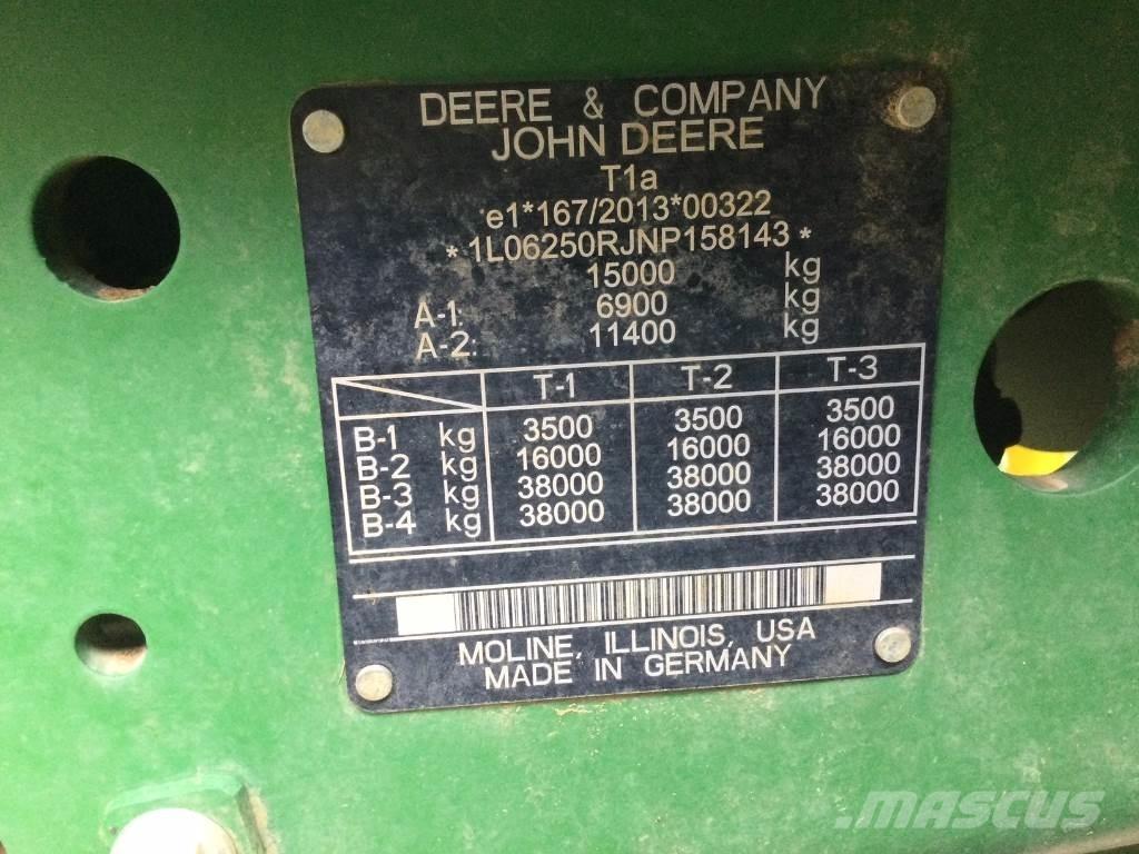 John Deere 6R250 Tracteur