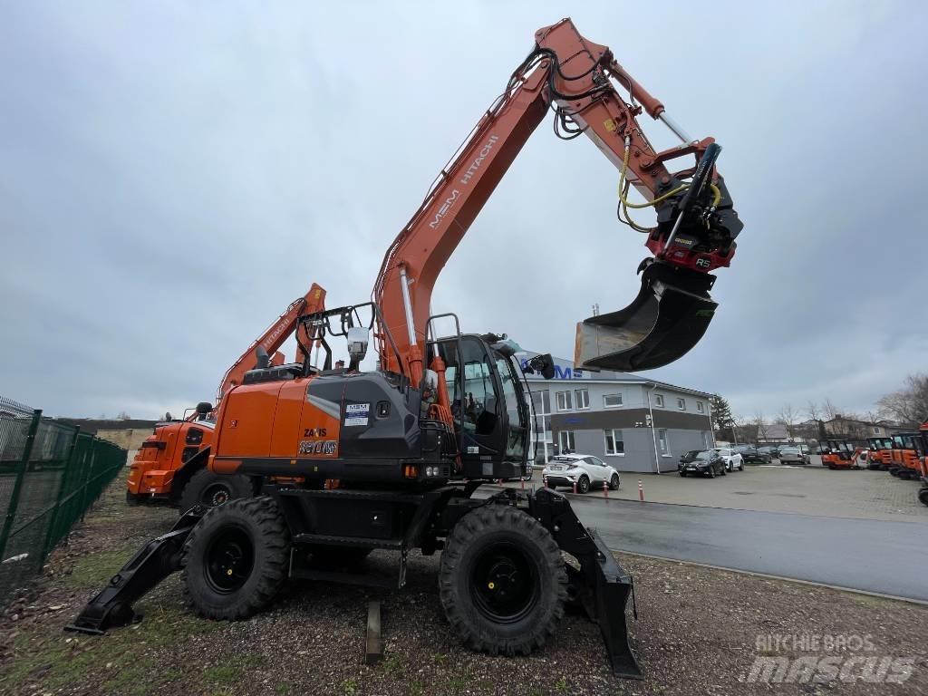 Hitachi ZX180W-7 Pelle sur pneus