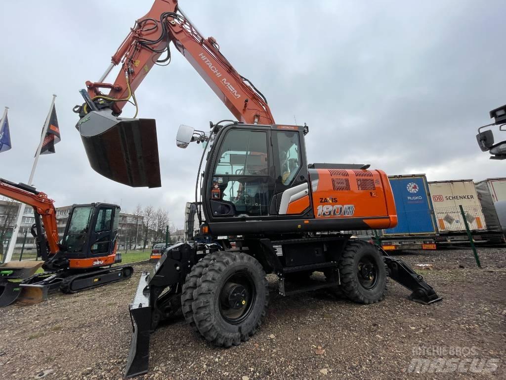 Hitachi ZX180W-7 Pelle sur pneus