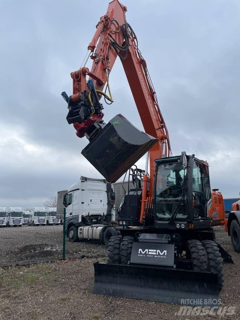 Hitachi ZX180W-7 Pelle sur pneus