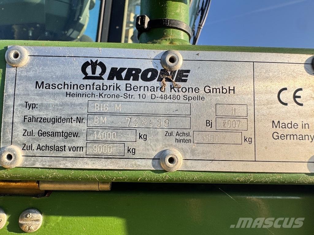 Krone Big M II Faucheuse